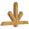 Ekena Millwork Kennewick Rough Sawn Timber Gable Bracket, Western Red Cedar, 48"W x 28"H x 4"D x 4"F, 14/12 Pitch GBW048X28X0404KEN00RWR - alternate 2